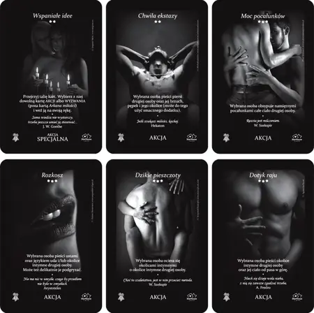 Love Arcana Romantic Deck Card Game for Couples 55 Tasks 10x7cm