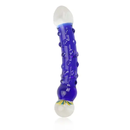 Lovetoy Glas Luxury Blue Intimate Wand 19cm - Heat & Cool Function
