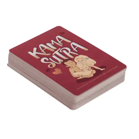 Kama Sutra Comic Playing Cards 54pcs - Humorous Game Deck, 9x6.5cm