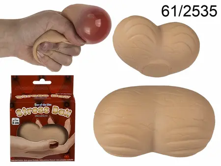 Out of the Blue Stress Relief Squeeze Toy Egg Shape Soft 14x11x4cm
