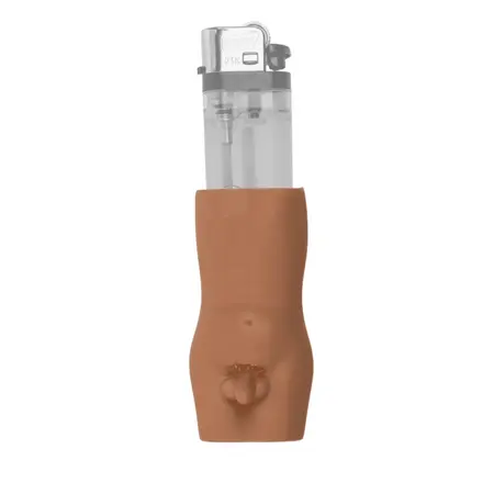 Out of the Blue Lighter Case Humorous Character Design 6x2.5x3cm