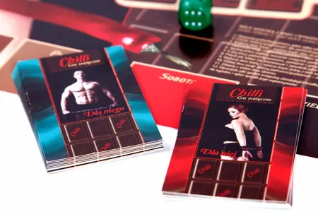 Grajmy Razem Chilli Couples Game 24 Task Cards Spicy Bondage Edition