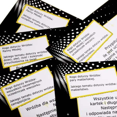 Let's Play Together Hen Night Fortune Telling Igra - Kompaktne Party Karte