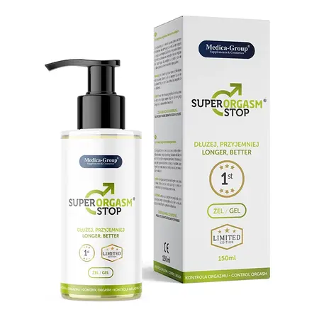 Super Orgasm Stop Gel 150ml - Formula za Produženje od Super Orgasm
