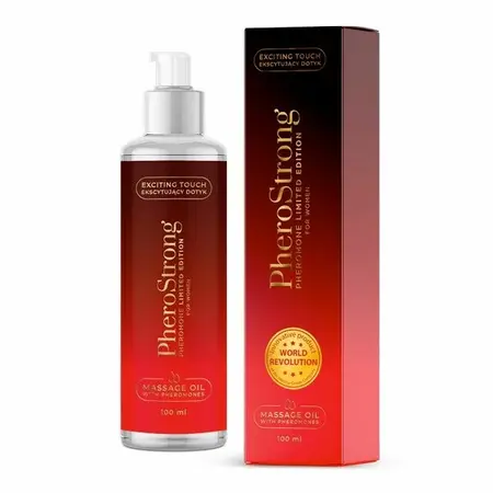 PheroStrong Limited Edition Žensko Masažno Ulje sa Feromonima 100ml