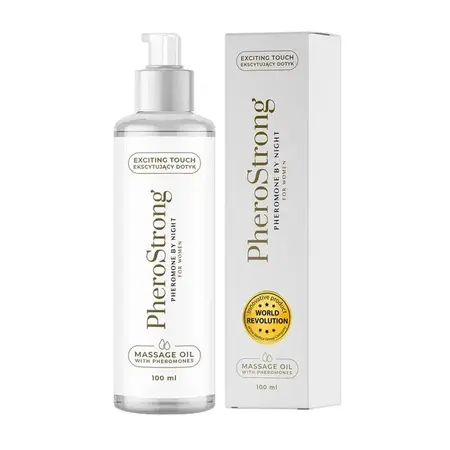 PheroStrong By Night Massage ulje za žene 100ml – Feromonska aroma nega