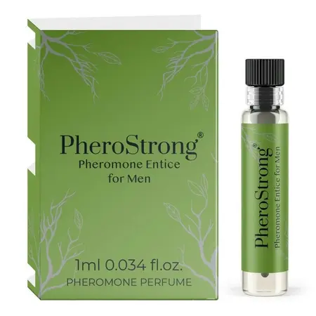 PheroStrong Entice For Men 1ml – parfem sa feromonskim kompleksom, bergamotom i drvetom