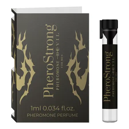 PheroStrong Devil for Men Parfem 1ml - Začinjena orijentalna mirisna nota sa feromonima