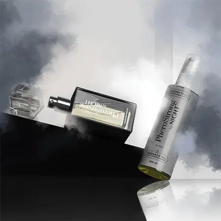 PheroStrong By Night Eau de Parfum za muškarce 50ml - Drvenasta aromatična nota