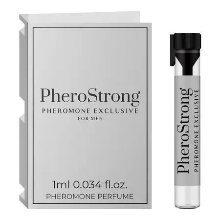 PheroStrong EXCLUSIVE Muški parfem 1ml - Sveža drvenasta mirisna nota sa feromonima