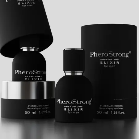PheroStrong Eliksir za muškarce - Premium feromonski miris, dugotrajan 50ml