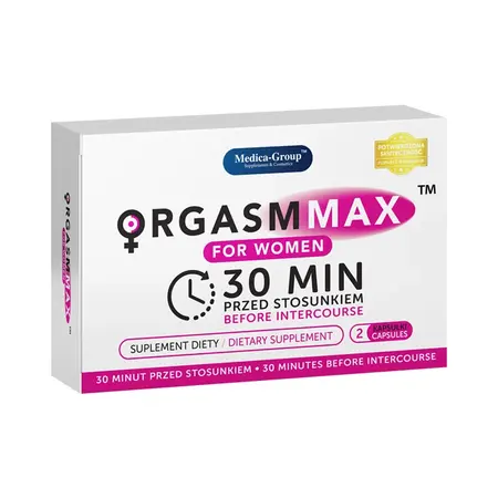 Orgasm Max za žene 2 kapsule - Maca, Ginseng i L-Arginin kompleks dodatak ishrani
