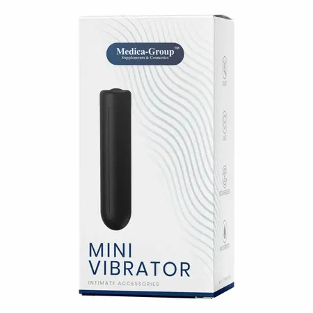 Medica-Group Mini Intimate Massager Black 9 cm - 9 Vibration Modes
