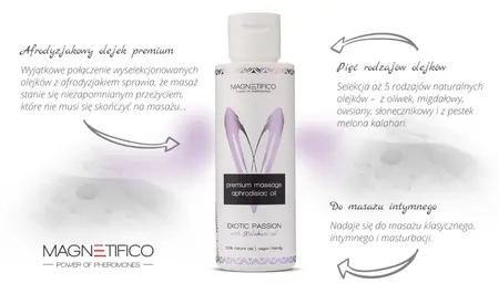 MAGNETIFICO Exotic Passion Masažno ulje 100ml - Prirodna biljna formula