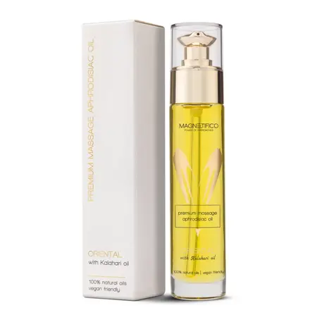 MAGNETIFICO Oriental Aromatic Premium masažno ulje 50ml Vegansko staklena boca