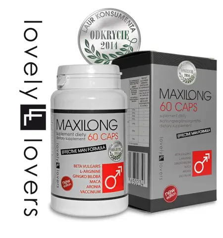 Lovely Lovers MAXILONG 60 kapsula - Napredna formula za mušku vitalnost