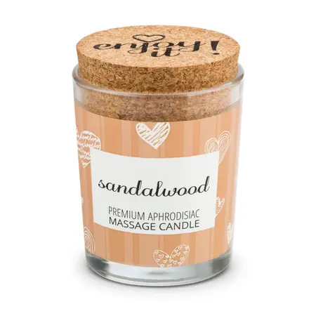 Magnetifico Sandalwood Masažna sveća za telo sa feromonima 70ml, dugo gorenje