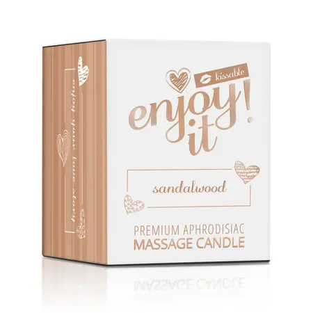Magnetifico Sandalwood Masažna sveća za telo sa feromonima 70ml, dugo gorenje