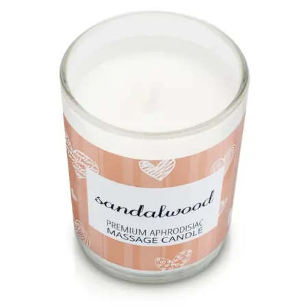 Magnetifico Sandalwood Masažna sveća za telo sa feromonima 70ml, dugo gorenje