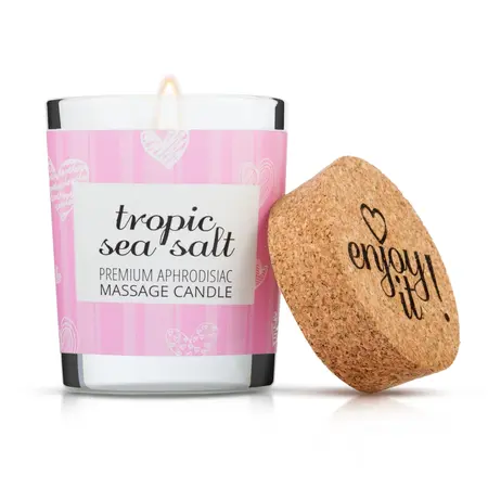 Magnetifico Tropic Sea Salt Masažna sveća 70ml - Sa feromonima, dugo gorenje