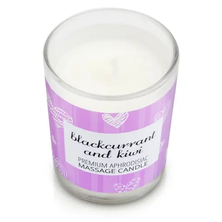 Magnetifico Intimna Sveća 70ml - Aroma Crne Ribizle i Kivija sa Feromonima