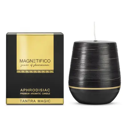 MAGNETIFICO Ručno Izrađena Mirisna Sveća Tantra Magic Sandalovina 36h