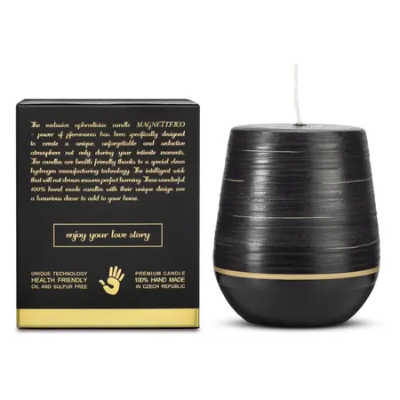 MAGNETIFICO Ručno Izrađena Mirisna Sveća Tantra Magic Sandalovina 36h