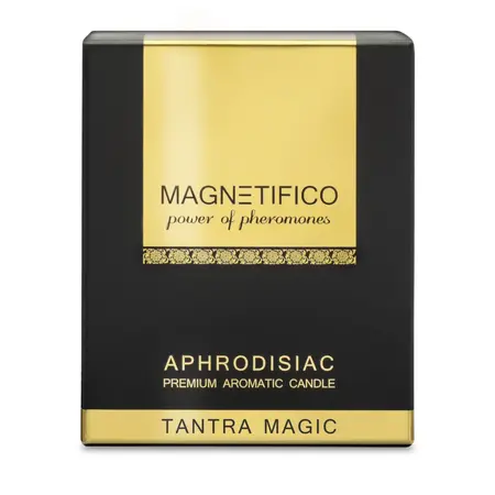 MAGNETIFICO Ručno Izrađena Mirisna Sveća Tantra Magic Sandalovina 36h