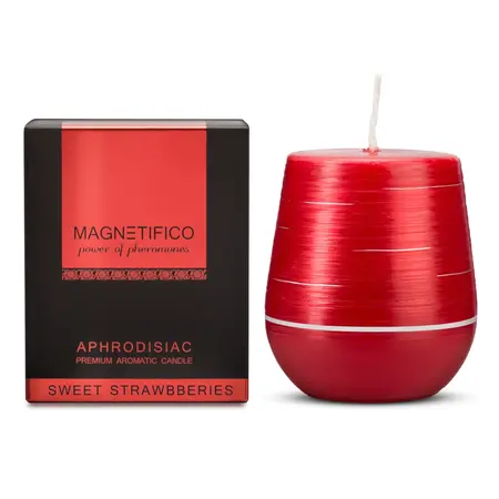MAGNETIFICO Mirisna Sveća Jagoda 36h Dugotrajna, Ručno Izrađena, EU