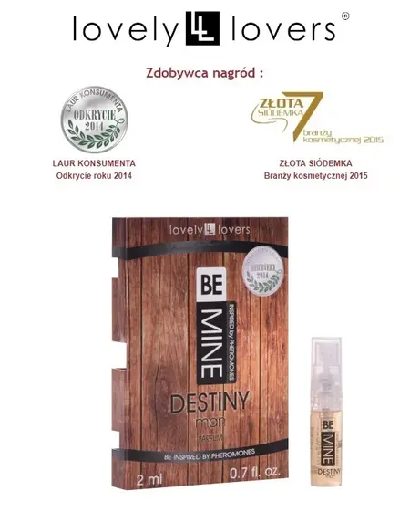 Lovely Lovers BEMINE Destiny Džepni Parfem za Muškarce I-L-Molecules 2ml
