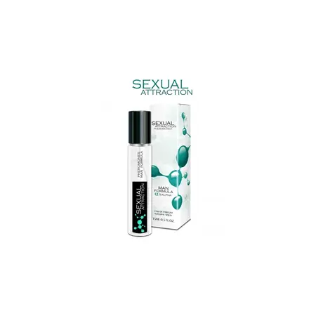SHS Sexual Attraction Muškarci 15ml – Feromonski Miris za Muškarce, Sportski Miris