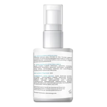 SHS Potency Sprej 100ml – Biljna Formula za Muškarce, Kofein i Ginseng