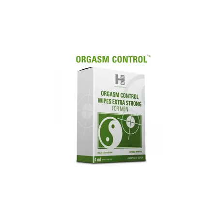 SHS Orgasm Control Maramice 6 kom – Biljne maramice za intimnu površinu, formula za odlaganje
