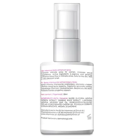 SHS LibiSpray 50 ml – Intimni wellness sprej sa L-Argininom i Ginsengom