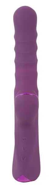 Javida 3 Funkcije Rabbit Vibe – Ubacivanje i Lupkanje, Tečni Silikon, 24cm