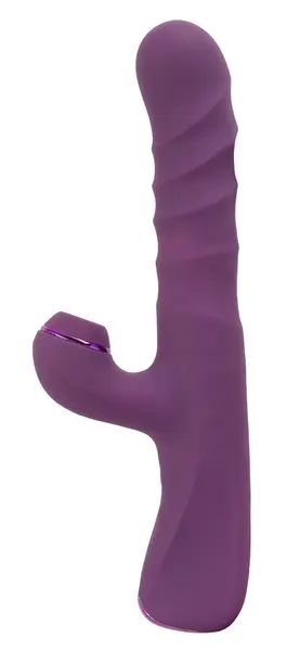 Javida 3 Funkcije Rabbit Vibe – Ubacivanje i Lupkanje, Tečni Silikon, 24cm