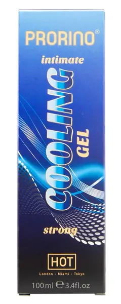 PRORINO Cooling Gel Strong 100 ml - Water-Based Enhancing Gel