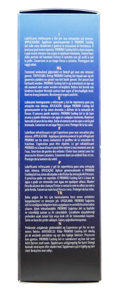 PRORINO Cooling Gel Strong 100 ml - Water-Based Enhancing Gel