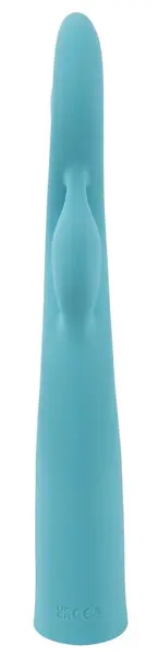 You2Toys Fabulous intimni uređaj tirkizni silikon 25cm vodootporan