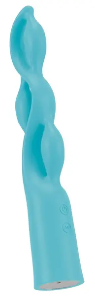 You2Toys Fabulous intimni uređaj tirkizni silikon 25cm vodootporan
