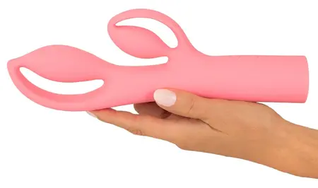 You2Toys Fabulous Dual Motor vibrator roze 25cm vodootporan silikon