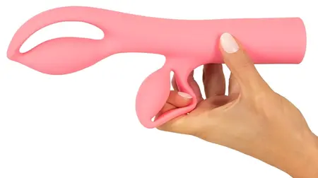 You2Toys Fabulous Dual Motor vibrator roze 25cm vodootporan silikon