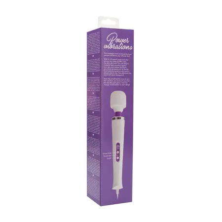 Wonder Wand Massager Purple - 10-Speed Silicone Flexible Head