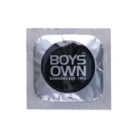 EXS Boys Own Regular 100-Pack Latex Intimate Protection 54mm Flared Fit