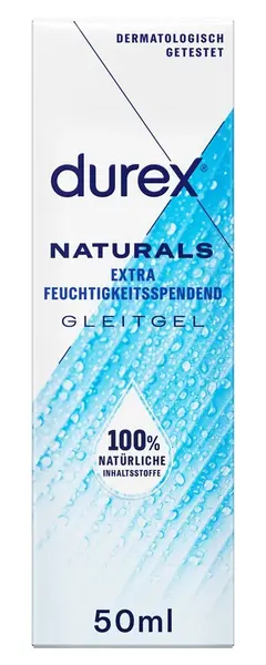 Durex Naturals Extra Wet Intimni Gel 50ml - 100% Prirodna Formula