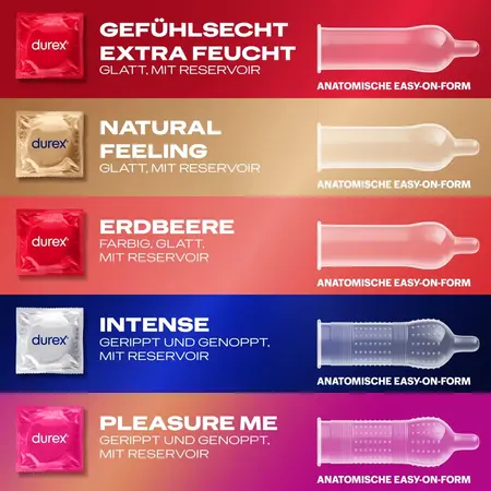 Durex Love Mix Pakovanje 18 kom - Set Kondoma sa Različitim Ukusima i Teksturama