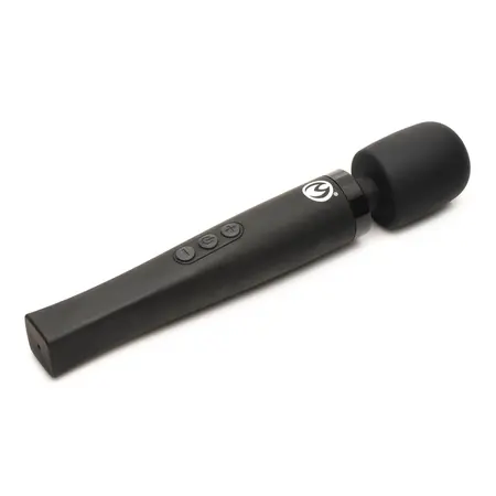 Thunderstick Pro Wand Masažer Crni - Fleksibilni Vrat i 5-Brzinski Sistem