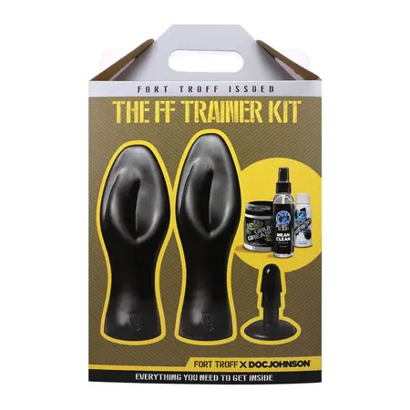 Doc Johnson FF Trainer Kit Black - Flexible Training Set with Accessories