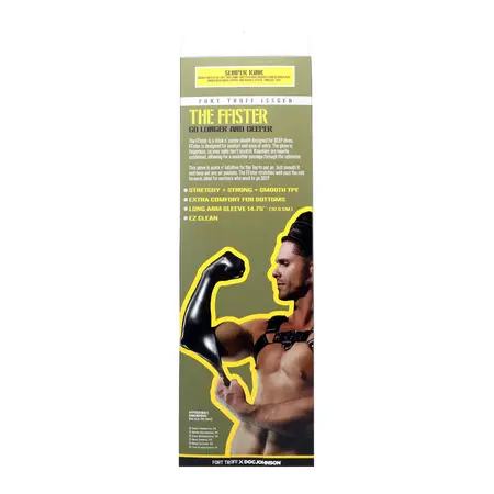 Oxballs FFister Arm Sleeve Crni - Podstavljena Navlaka za Podlakticu