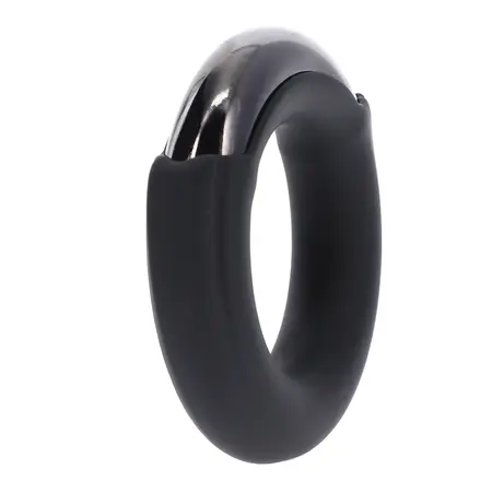 Oxballs Pinch Zero Ring Black - Ekstra široki magnetni metalni prsten